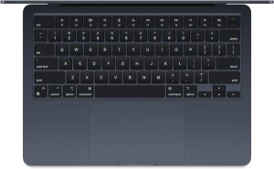 Apple 2024 MacBook Air 13-inch Laptop with M3 chip: 13.6-inch Liquid Retina Display, 8GB Unified Memory, 256GB SSD Storage, Backlit Keyboard, 1080p FaceTime HD Camera, Touch ID; Midnight