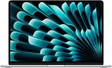 Apple 2024 MacBook Air 15-inch Laptop with M3 chip: 15.3-inch Liquid Retina Display, 8GB Unified Memory, 256GB SSD Storage, Backlit Keyboard, 1080p FaceTime HD Camera, Touch ID; Silver
